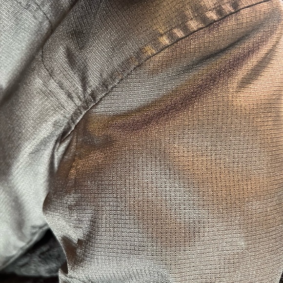 Calvin Klein winter Scuba black Jacket like New. Lined gray fleece. Extra warm - Picture 10 of 16